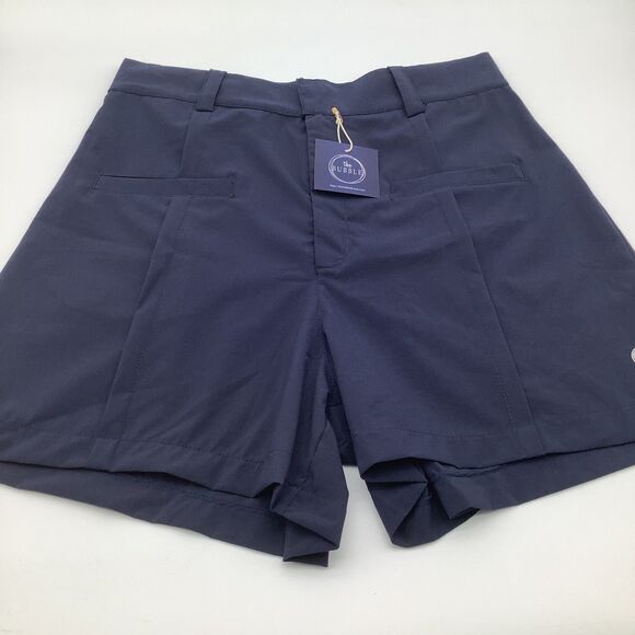 The Bubble Womens  Tennis Golf Active Shorts Blue Size Medium NWT - Picture 3 of 11